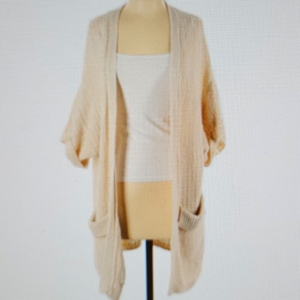 New Nordstrom Hinge Beige Cardigan